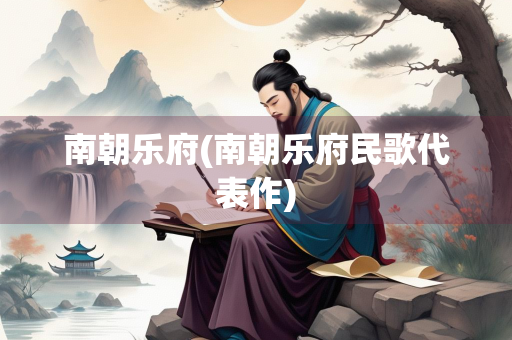 南朝乐府(南朝乐府民歌代表作)