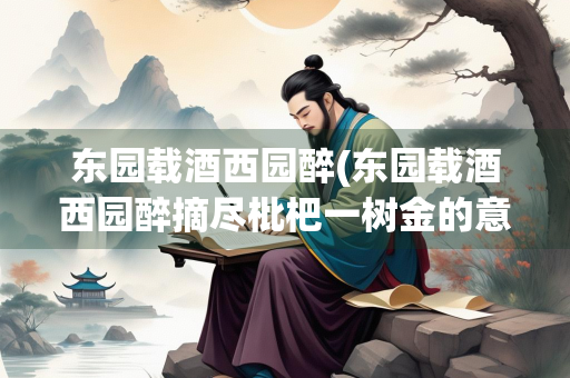东园载酒西园醉(东园载酒西园醉摘尽枇杷一树金的意思)