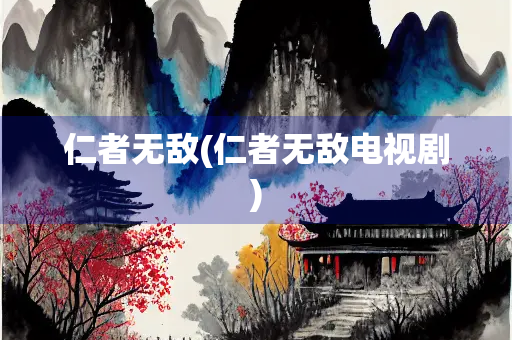 仁者无敌(仁者无敌电视剧)