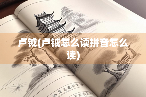 卢钺(卢钺怎么读拼音怎么读)