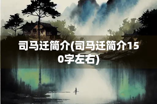 司马迁简介(司马迁简介150字左右)