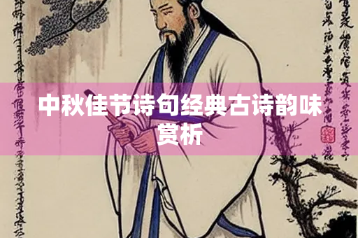 中秋佳节诗句经典古诗韵味赏析