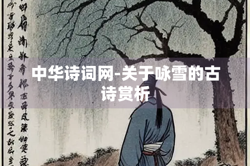 中华诗词网-关于咏雪的古诗赏析