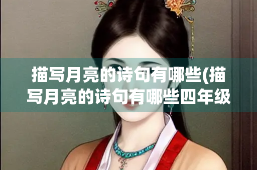 描写月亮的诗句有哪些(描写月亮的诗句有哪些四年级上册)
