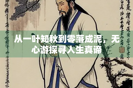 从一叶知秋到零落成泥，无心游探寻人生真谛