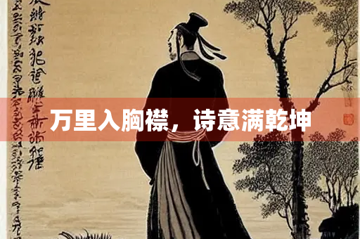 万里入胸襟，诗意满乾坤