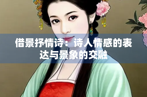 借景抒情诗：诗人情感的表达与景象的交融