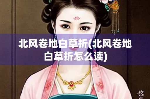 北风卷地白草折(北风卷地白草折怎么读)