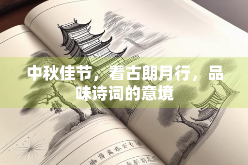 中秋佳节，看古朗月行，品味诗词的意境