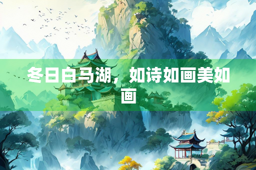 冬日白马湖，如诗如画美如画