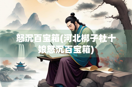 怒沉百宝箱(河北梆子杜十娘怒沉百宝箱)