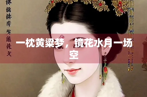 一枕黄粱梦，镜花水月一场空