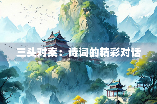 三头对案：诗词的精彩对话