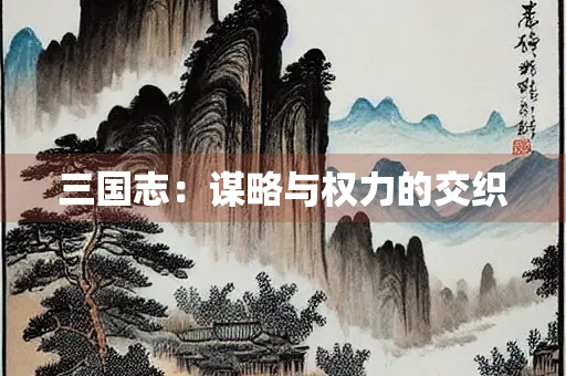 三国志：谋略与权力的交织