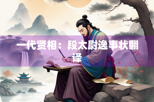 一代贤相：段太尉逸事状翻译