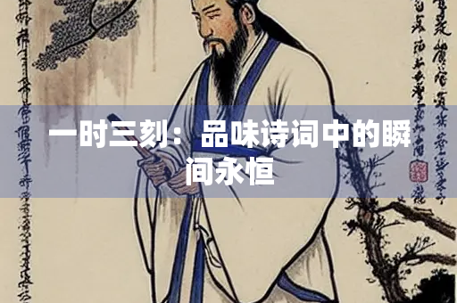 一时三刻：品味诗词中的瞬间永恒