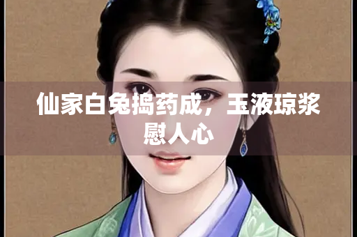 仙家白兔捣药成，玉液琼浆慰人心