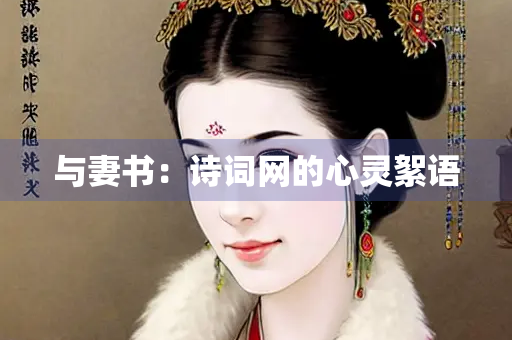 与妻书：诗词网的心灵絮语