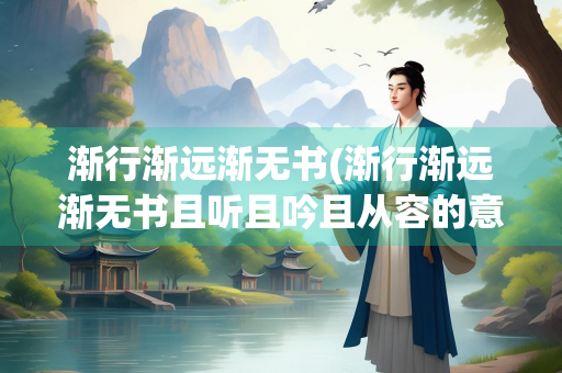 渐行渐远渐无书(渐行渐远渐无书且听且吟且从容的意思)