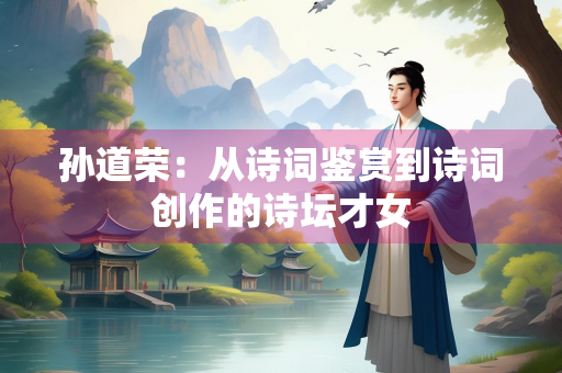 孙道荣：从诗词鉴赏到诗词创作的诗坛才女