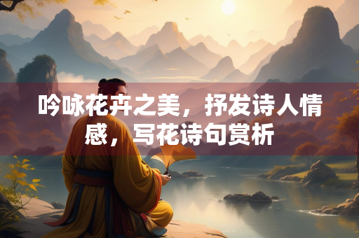 吟咏花卉之美，抒发诗人情感，写花诗句赏析
