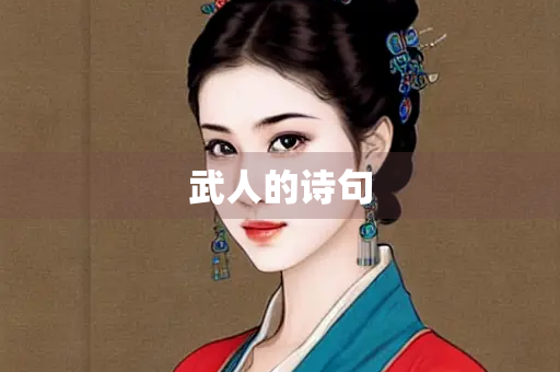 武人的诗句