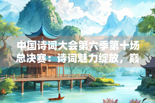 中国诗词大会第六季第十场总决赛：诗词魅力绽放，巅峰对决精彩不断