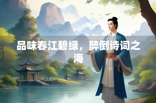 品味春江碧绿，醉倒诗词之海