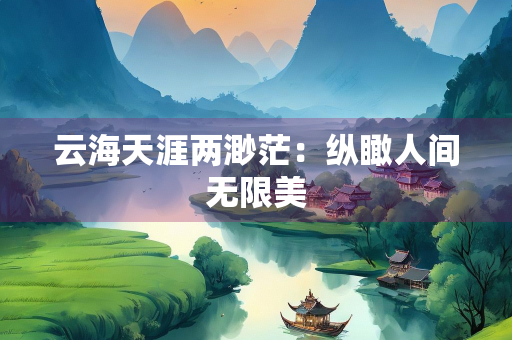 云海天涯两渺茫：纵瞰人间无限美