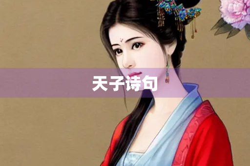 天子诗句