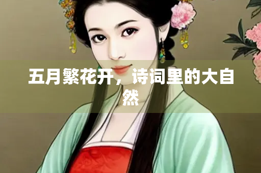 五月繁花开，诗词里的大自然