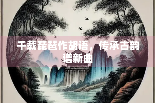 千载琵琶作胡语，传承古韵谱新曲