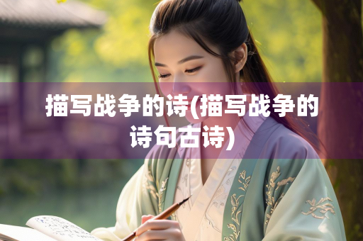 描写战争的诗(描写战争的诗句古诗)