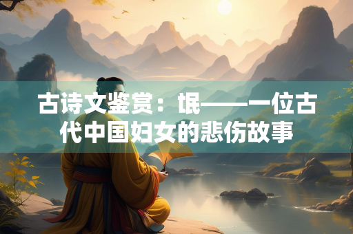 古诗文鉴赏：氓——一位古代中国妇女的悲伤故事