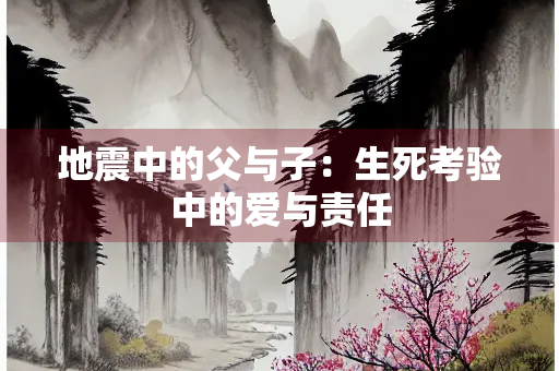 地震中的父与子：生死考验中的爱与责任