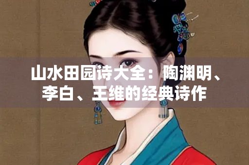 山水田园诗大全：陶渊明、李白、王维的经典诗作