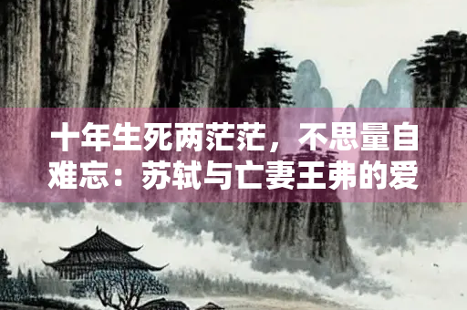 十年生死两茫茫，不思量自难忘：苏轼与亡妻王弗的爱情绝唱