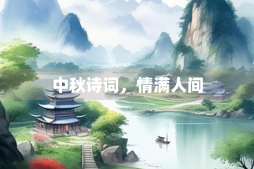 中秋诗词，情满人间