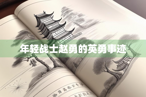 年轻战士赵勇的英勇事迹