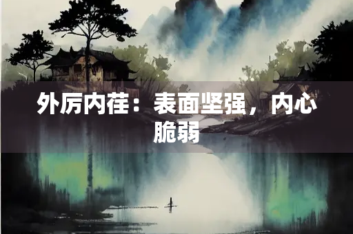外厉内荏：表面坚强，内心脆弱
