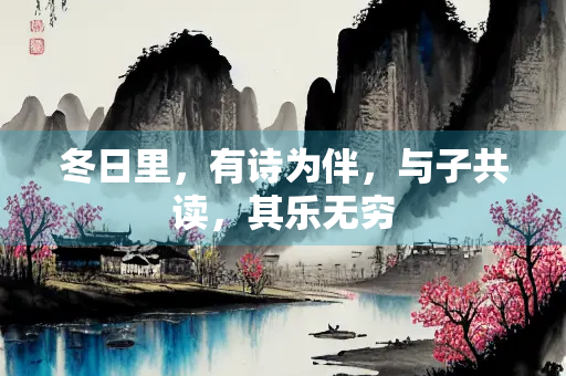 冬日里，有诗为伴，与子共读，其乐无穷