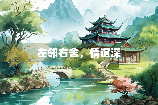 左邻右舍，情谊深