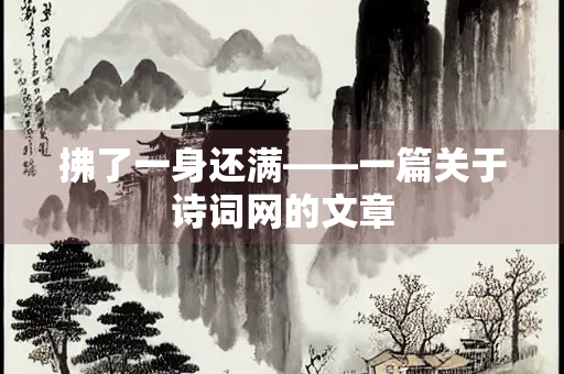 拂了一身还满——一篇关于诗词网的文章