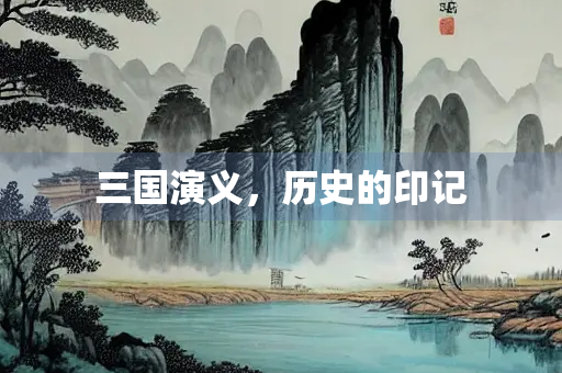 三国演义，历史的印记