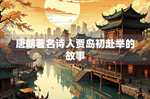 唐朝著名诗人贾岛初赴举的故事