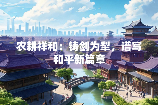 农耕祥和：铸剑为犁，谱写和平新篇章