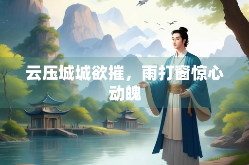 云压城城欲摧，雨打窗惊心动魄