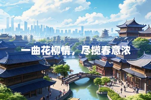 一曲花柳情，尽揽春意浓