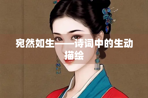 宛然如生——诗词中的生动描绘