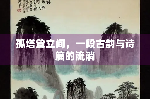 孤塔耸立间，一段古韵与诗篇的流淌